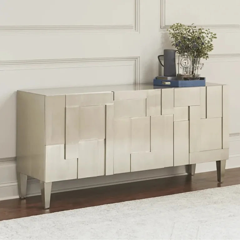 White Metal & Silver Furniture