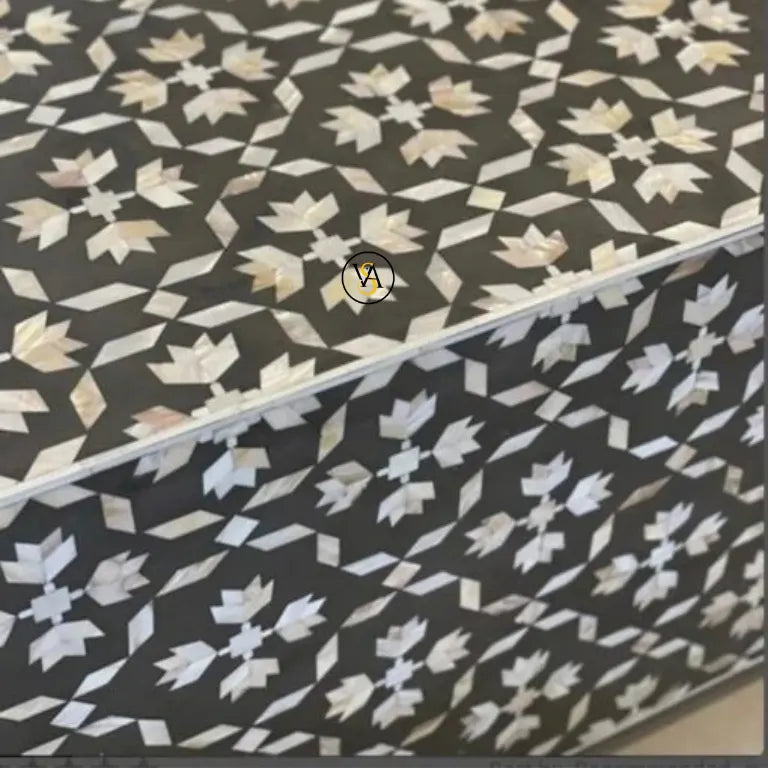 Buy Mother of Pearl Black Coffee Table Online – Luxury Furniture Online
