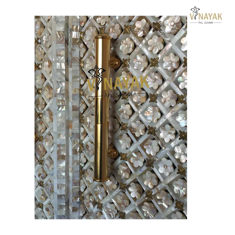 Mother Of Pearl Inlay Door | Handcrafted Door | Wooden Carving Door